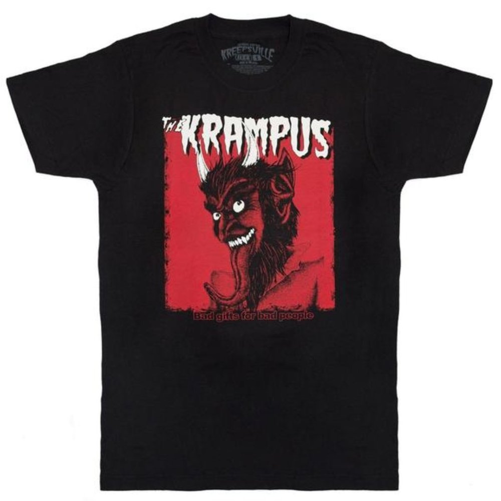 Krampus Bad 4 Bad Men's T-shirt Goth Men